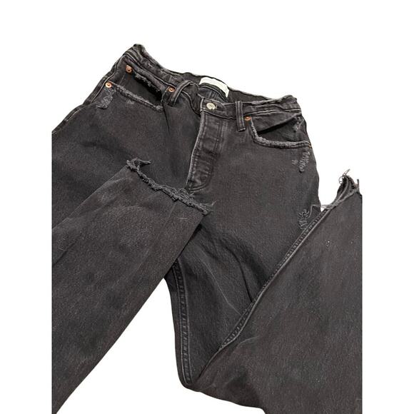 Abercrombie and Fitch High rise dad jean - Picture 2 of 5